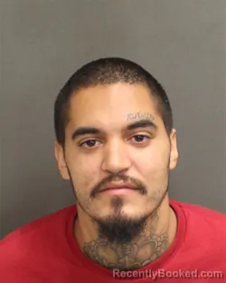 Mugshot of ANGELO JOSE GRULLON booked in Orange County, Florida on May 14, 2026