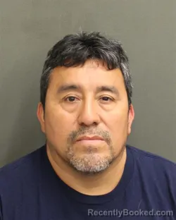 Mugshot of CARLOS GARCIAALVENO booked in Orange County, Florida on May 14, 2026