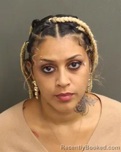 Mugshot of LEONELA MICHELLE NEGRON booked in Orange County, Florida on May 15, 2026
