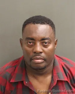 Mugshot of YVENEL BIENAIME booked in Orange County, Florida on May 15, 2026