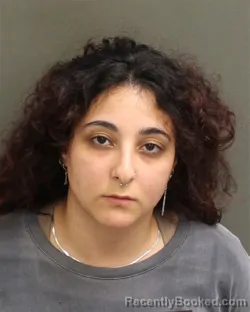 Mugshot of AYA HUSSEN ELCHARITI booked in Orange County, Florida on May 15, 2026