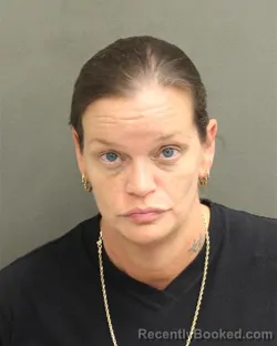 Mugshot of LAURA DARLENE BENTLEY booked in Orange County, Florida on May 15, 2026
