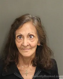 Mugshot of LINDA MAE SERRANO booked in Orange County, Florida on May 15, 2026
