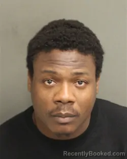 Booking photo from Orange County, Florida