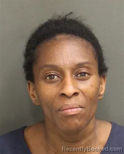 Mugshot of VALECIA SAPP booked in Orange County, Florida on May 20, 2026