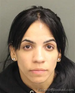 Mugshot of JALIDA MARIE NIEVES booked in Orange County, Florida on May 31, 2026