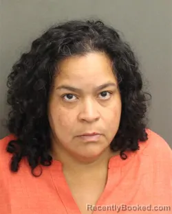 Mugshot of MABEL MEDINAGONZALEZ booked in Orange County, Florida on June 1, 2026