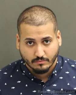 Mugshot of WAEL ODEH MOUALA booked in Orange County, Florida on June 1, 2026