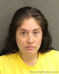 Mugshot of ERIKA AZUCENACALIX QUEZADA booked in Orange County, Florida on June 2, 2026