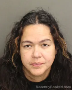 Mugshot of JENNIFER AYALA booked in Orange County, Florida on June 3, 2026