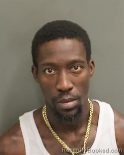 Booking photo from Orange County, Florida