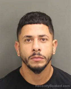 Booking photo from Orange County, Florida