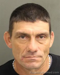 Booking photo from Orange County, Florida