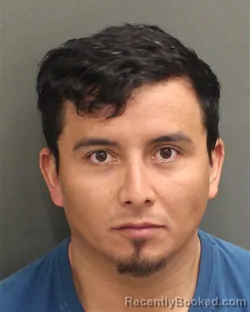 Mugshot of ABRAHAM ALFAROFUENTES booked in Orange County, Florida on June 4, 2026