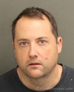 Mugshot of JASON DAVID ADAMS booked in Orange County, Florida on June 5, 2026
