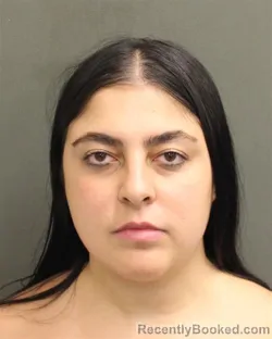 Mugshot of SANAM PAVLOVNA LOMIDZE booked in Orange County, Florida on June 6, 2026