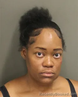 Mugshot of SHAQUISHA MONIQUE SHIVER booked in Orange County, Florida on June 7, 2026