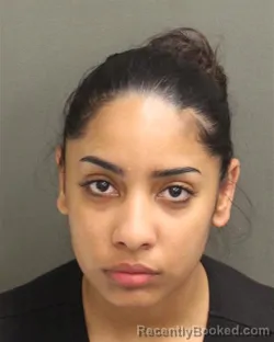 Mugshot of SASHALIZ PEREZMANBODH booked in Orange County, Florida on June 8, 2026