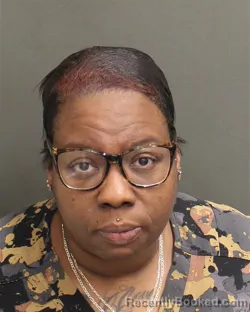 Mugshot of JERQUILA KENISHA BELL booked in Orange County, Florida on June 8, 2026