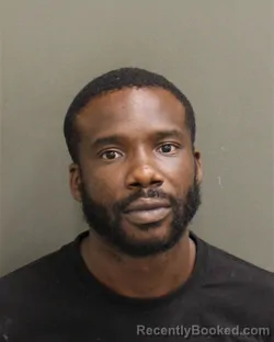Mugshot of DESHAUN TRAMAYNE HALL booked in Orange County, Florida on June 9, 2026