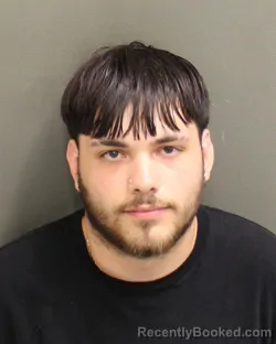 Mugshot of NATHANIEL ESTEBAN RUIZ booked in Orange County, Florida on June 9, 2026