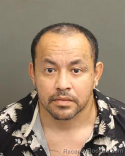 Mugshot of JUAN PASTOR ROMEROVASQUEZ booked in Orange County, Florida on June 9, 2026