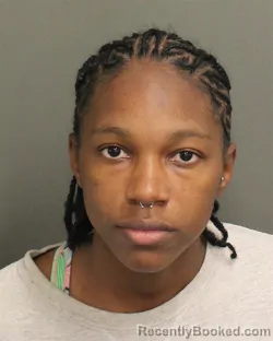 Mugshot of RAZIYAH JAHZARA ALEX STEWART booked in Orange County, Florida on June 9, 2026