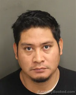 Mugshot of GEYNER MATIASPEREZ booked in Orange County, Florida on June 9, 2026