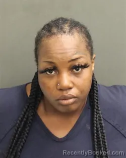 Mugshot of CARMEN JEUDY booked in Orange County, Florida on June 9, 2026