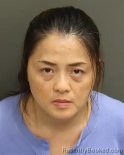 Mugshot of BACHTUYET THI BUI booked in Orange County, Florida on June 10, 2026