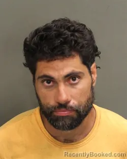 Mugshot of PABLO JR BURGOS booked in Orange County, Florida on June 10, 2026