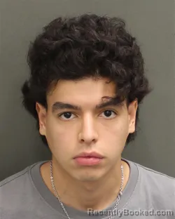 Mugshot of SEBASTIAN AGUIRREPARACO booked in Orange County, Florida on June 10, 2026