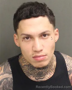 Mugshot of JUAN MIGUEL CASTROMEDEROS booked in Orange County, Florida on June 11, 2026