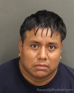 Mugshot of ELMAR EYANIO ORTIZMORALES booked in Orange County, Florida on June 11, 2026