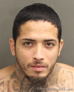 Mugshot of STEVEN MEDINA booked in Orange County, Florida on June 12, 2026