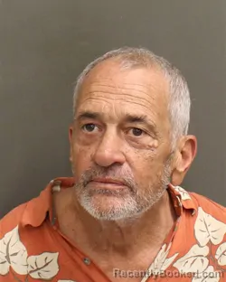 Mugshot of ROBERT LOUIS JENNE booked in Orange County, Florida on June 12, 2026