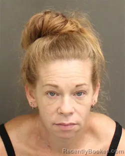 Mugshot of KRISTA CAROL CHODAN booked in Orange County, Florida on June 12, 2026