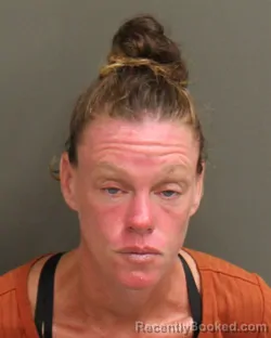 Mugshot of JENICE DANIELLE VAUGHN booked in Orange County, Florida on June 12, 2026
