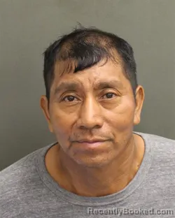 Mugshot of JAVIER PEREZHERNANDEZ booked in Orange County, Florida on June 13, 2026