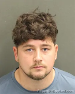 Mugshot of JORDAN LEE MOSLOW booked in Orange County, Florida on June 13, 2026