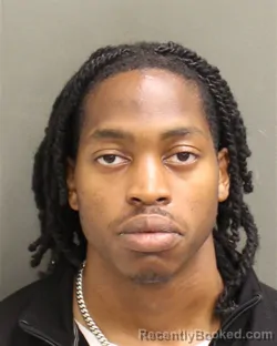 Mugshot of TREMAINE DESHAWN SHACKLEFORD booked in Orange County, Florida on June 13, 2026