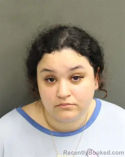 Mugshot of MELISSA KRISTEN GONZALEZ booked in Orange County, Florida on June 14, 2026