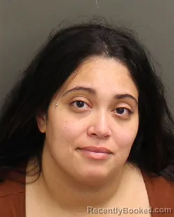 Mugshot of KAITLYN NICOLE GARCIA booked in Orange County, Florida on June 14, 2026