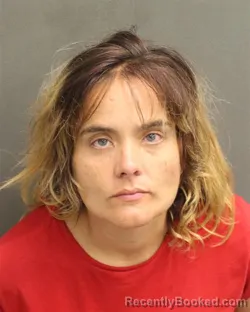 Mugshot of MICHELLE TERESE HESSLER booked in Orange County, Florida on June 14, 2026