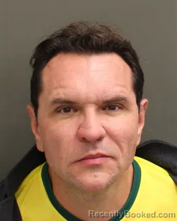 Mugshot of MARCELO TOLEDO booked in Orange County, Florida on June 14, 2026