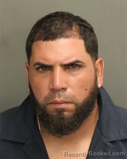 Mugshot of LUIS ANTONIO RIVERATORRES booked in Orange County, Florida on June 14, 2026