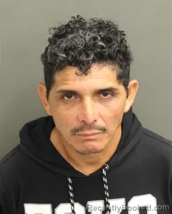 Mugshot of EDY OMAR CROQUERGARCIA booked in Orange County, Florida on June 14, 2026