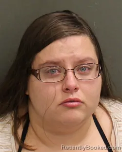 Mugshot of KASEY EMMASARAH BROWN booked in Orange County, Florida on June 14, 2026