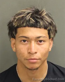 Mugshot of ORLIN YONISETH MEDINOALVARADO booked in Orange County, Florida on June 14, 2026
