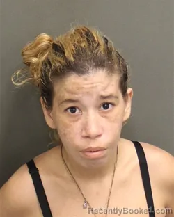 Mugshot of ANGELICA APONTE booked in Orange County, Florida on June 14, 2026
